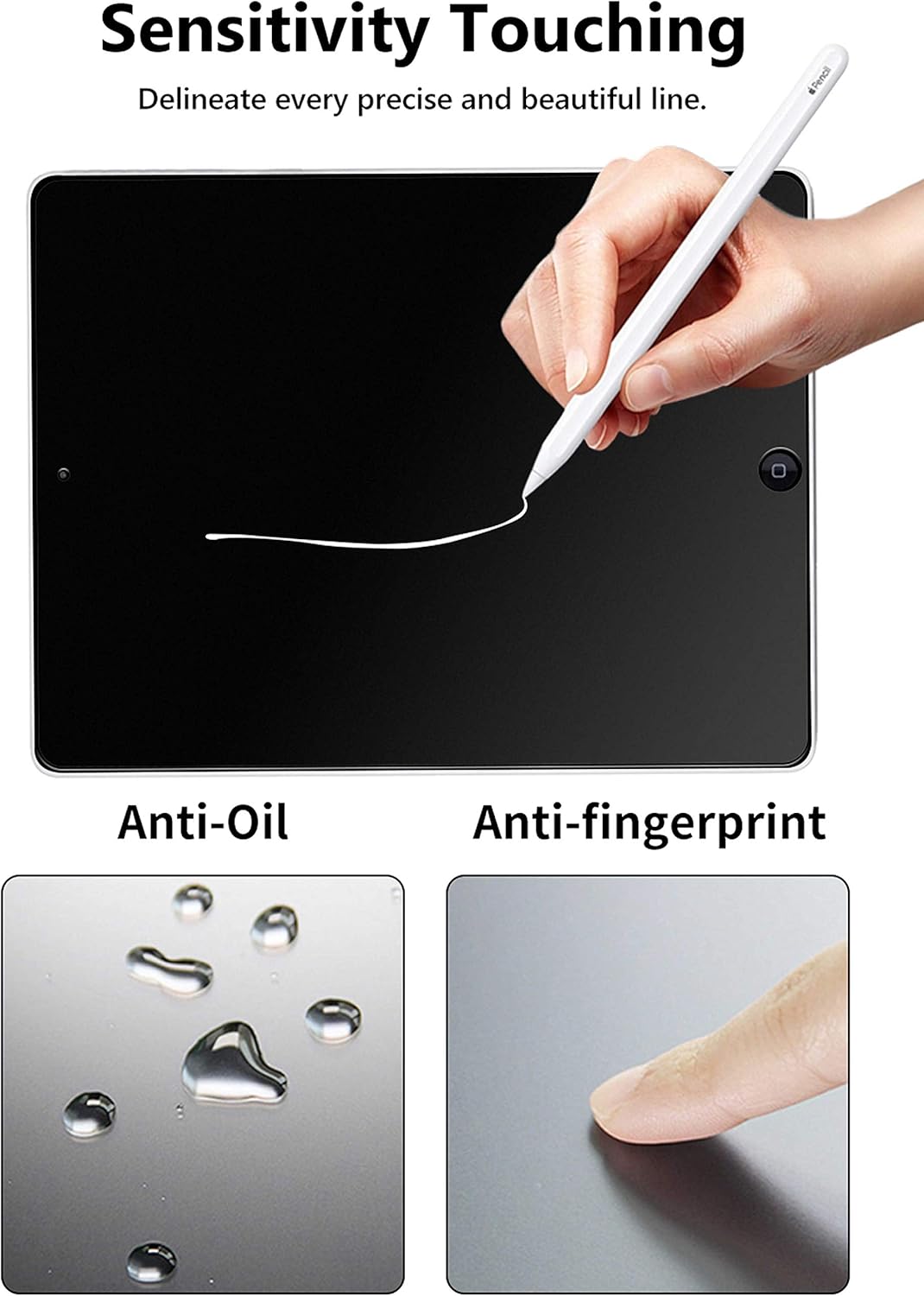 2Pcs Paper Feeling Screen Prot - огляд і ціна Paper Feel Screen Film