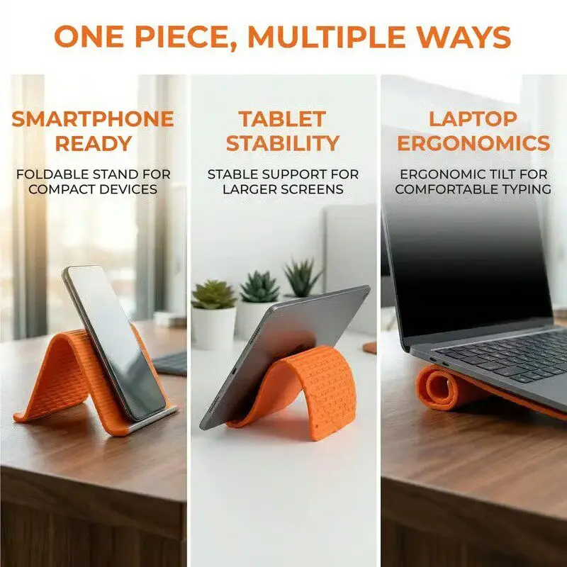 Silicone Foldable Phone Stand  - огляд і ціна Iphone Tablet Accessories