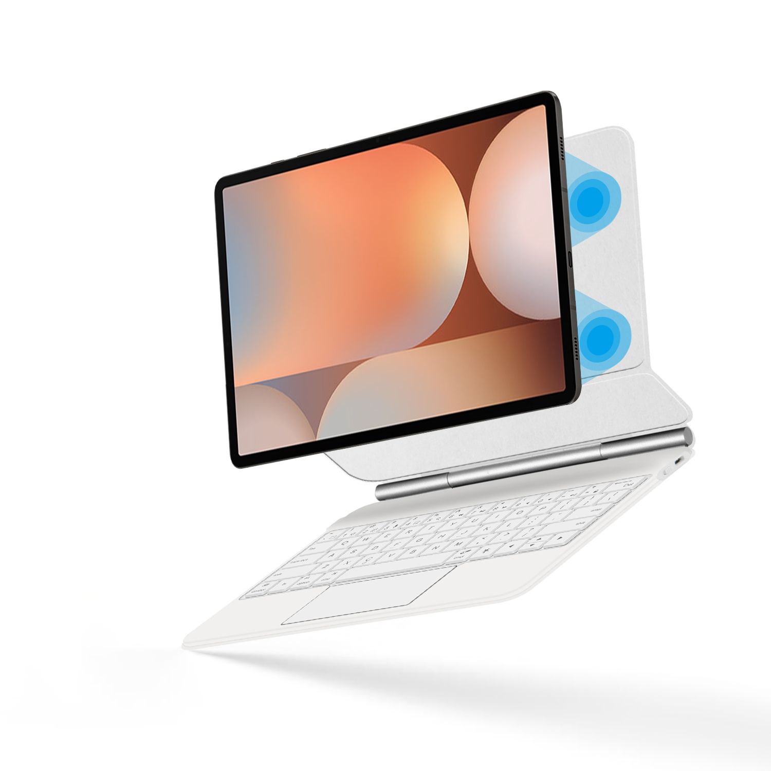 Magic Keyboard For Samsung Gal - огляд і ціна Tablet Keyboard Case