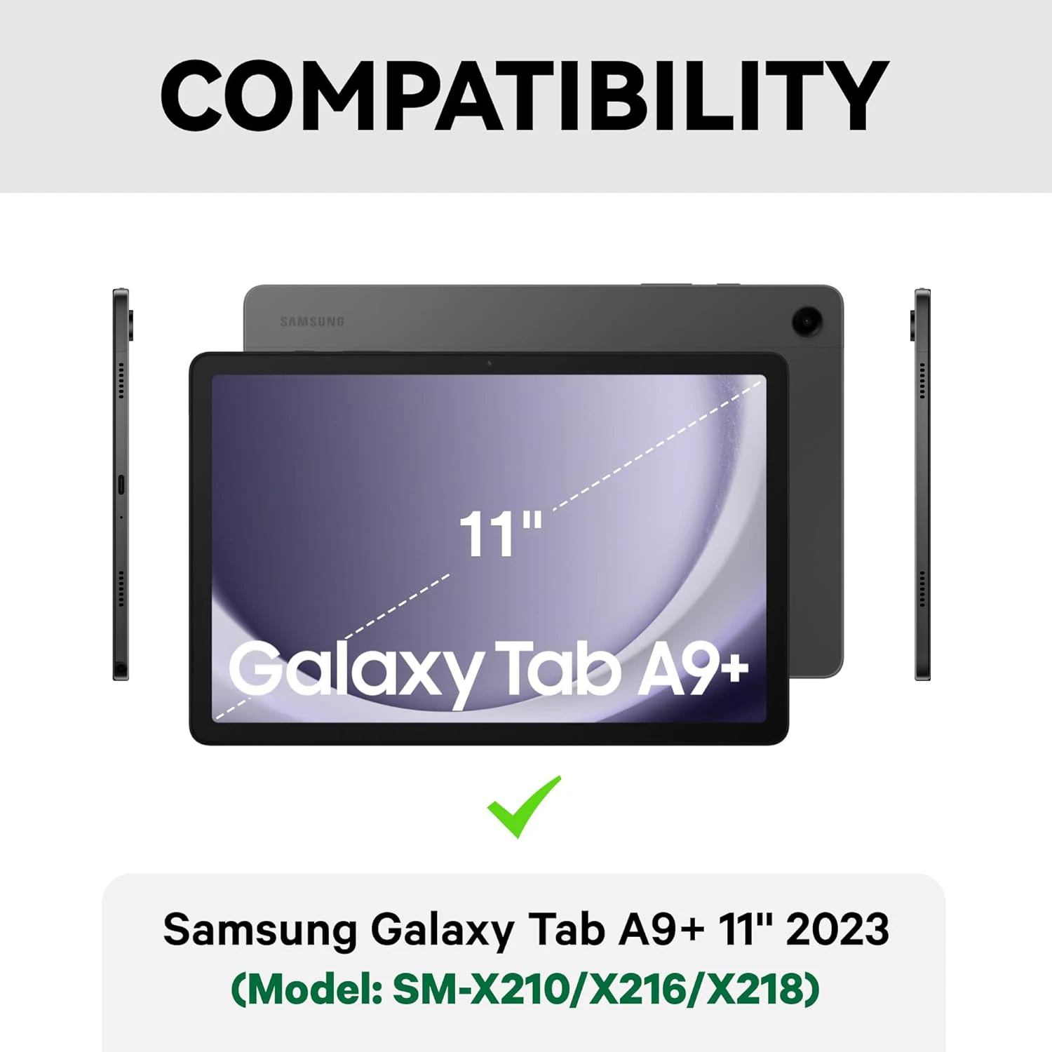 Case for Samsung Galaxy Tab A9 - огляд і ціна Tablet A9 Accessories