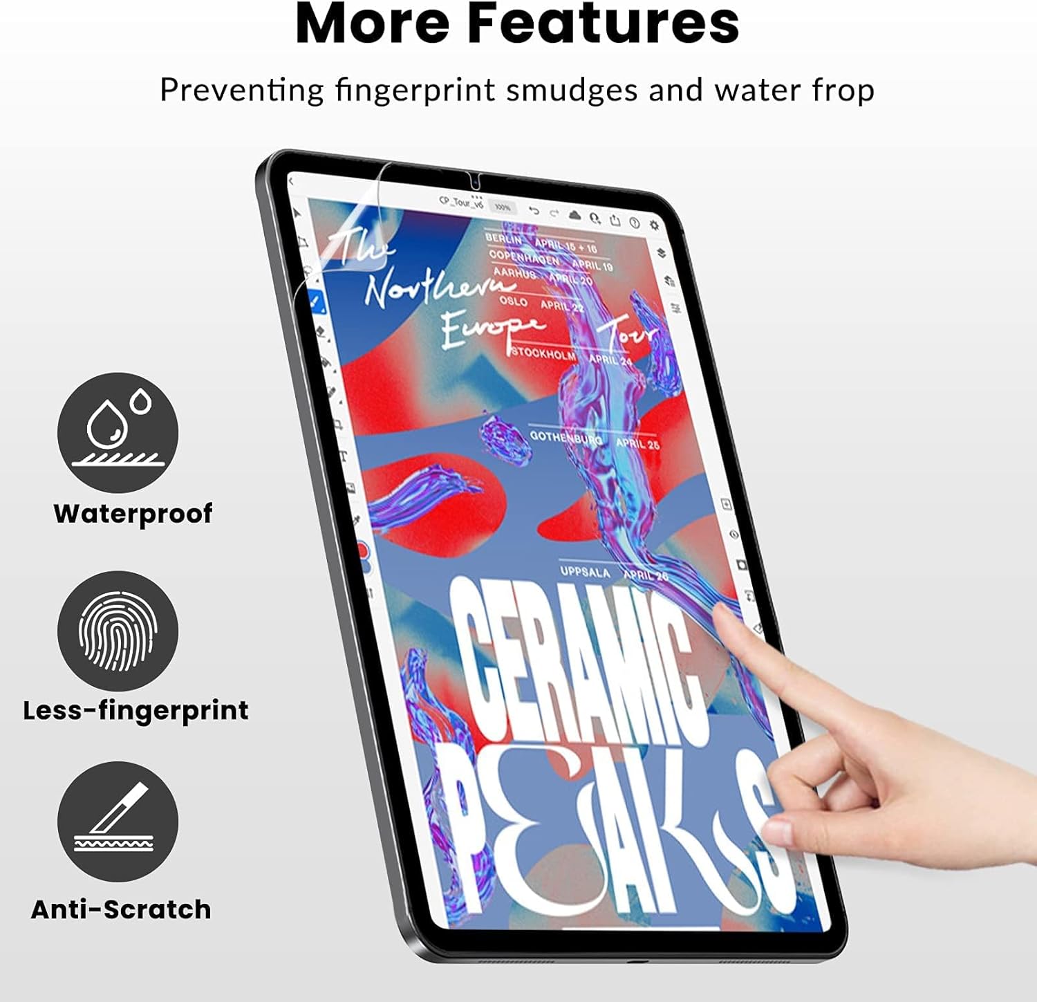 2PCS Like Paper Screen Protect - огляд і ціна Paper Feel Screen Film