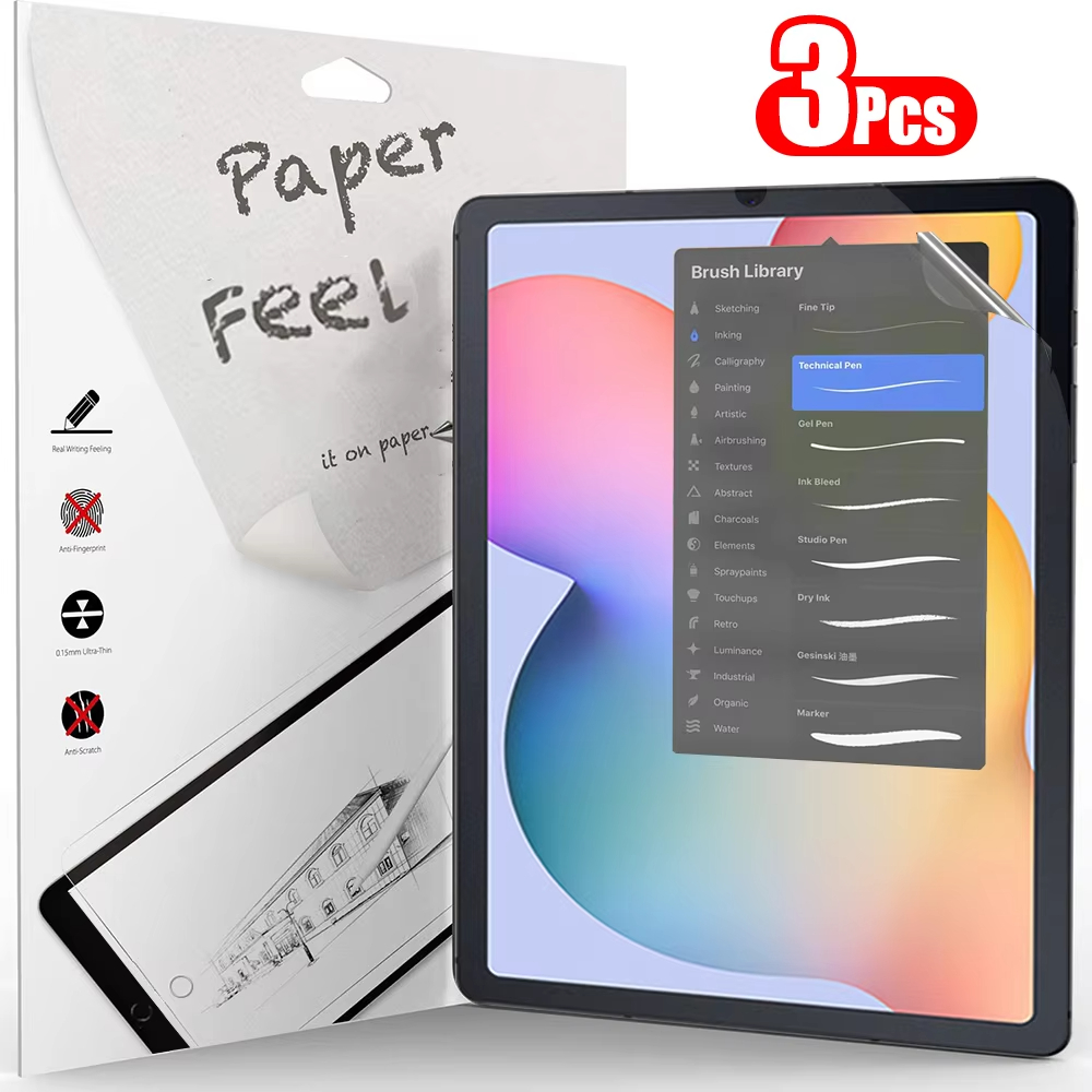 3Pcs Paper Feel Like Screen Pr - огляд і ціна Paper Feel Screen Film