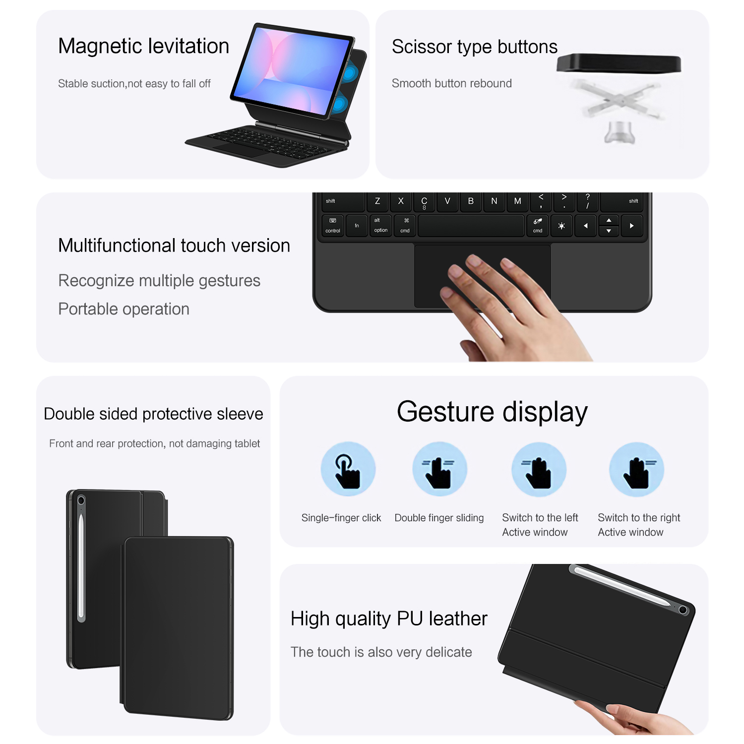 Magic Keyboard for Samsung Gal - огляд і ціна Tablet Keyboard Case